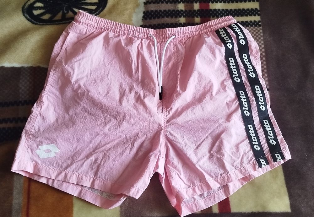 Чоловічі шорти рожеві lotto