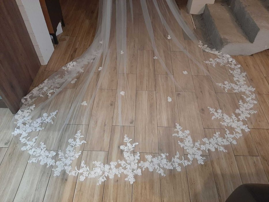 Wyjątkowa suknia ślubna Tom Sebastien ZAFIRA 38/40