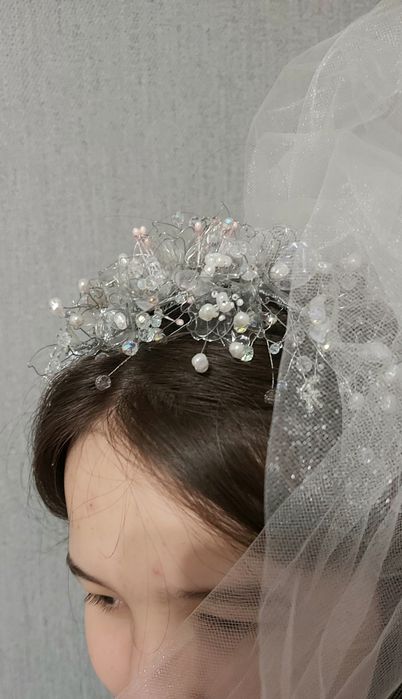 Свадебный,вечерний веночек