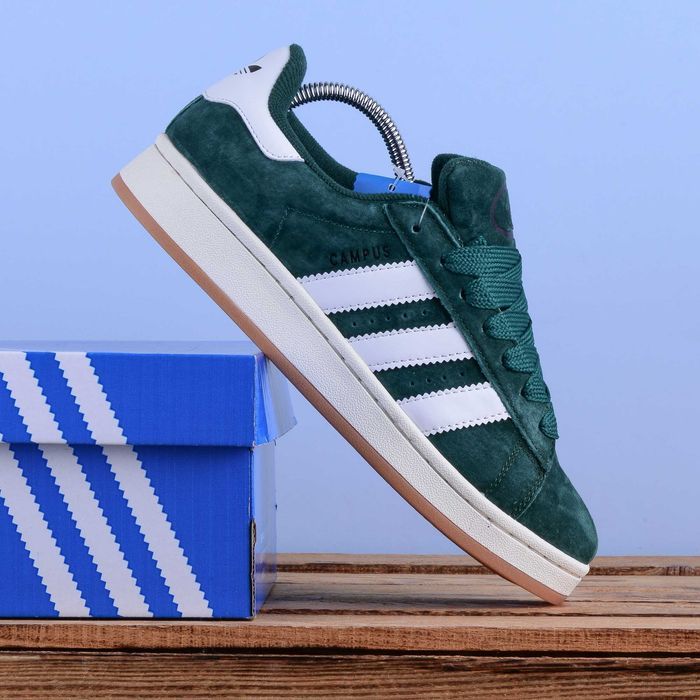 (2291) SALE Кросівки Adidas Campus колір хакі (41,44) адідас адідаси кампус кеди