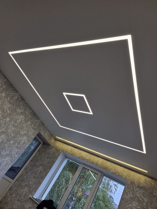 Натяжні стелі потолки