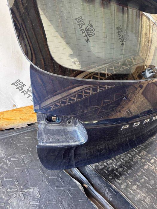 Porsche Macan 14-18 Комплектний зад, ляда, бампер, стопи, підсилювач, вихлопна, обшивка, накладка