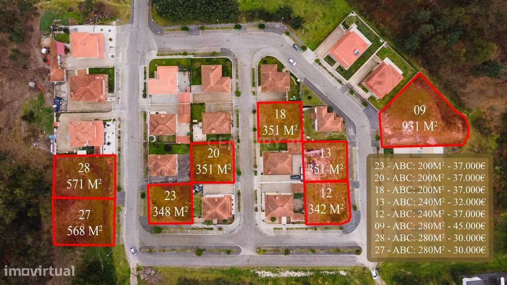 Lote Para Construção Em Vila Meã, Amarante (Lote 28)