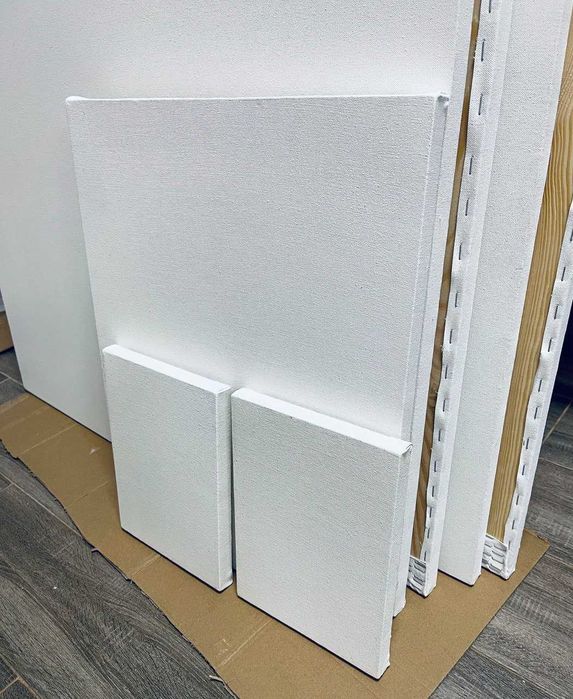 Грунтований холст полотно для малювання з/без підрамника