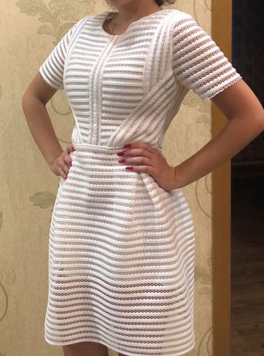 Платье Перфорация