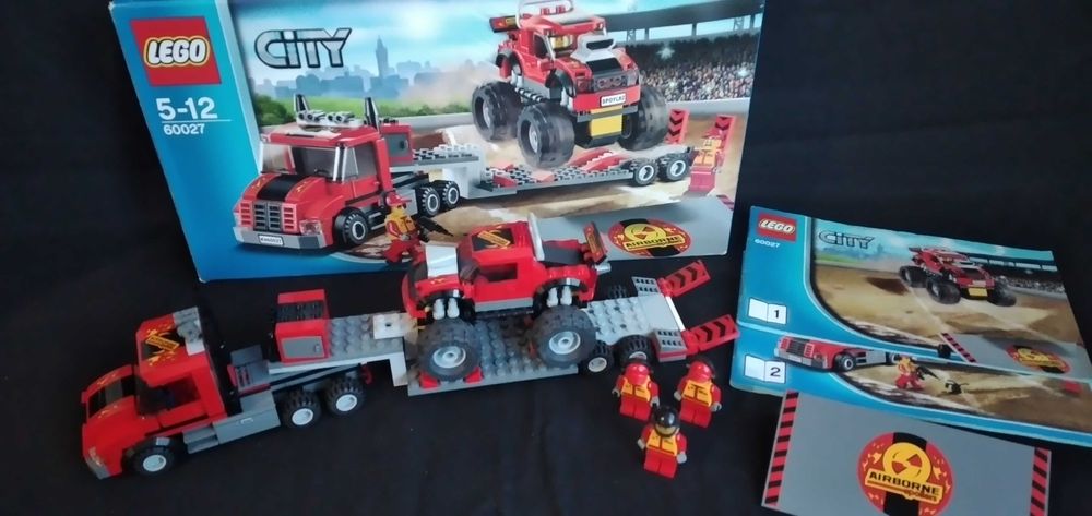LEGO - Race 60027 - Bombeiros 60002 - Neve 60083 - NOVOS