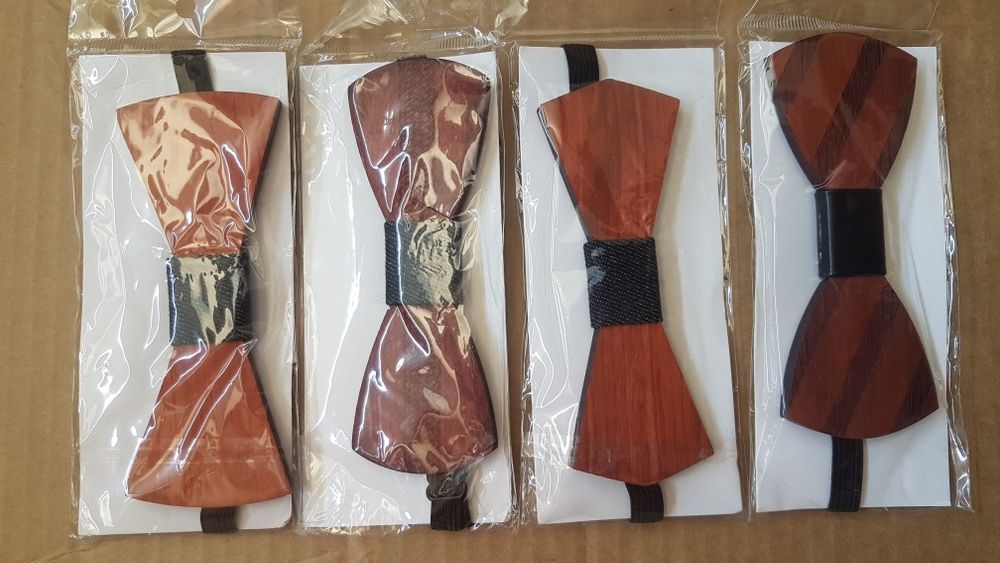 Gravata Borboleta/Laço Cortiça/Papillon Madeira/Pisco Homem