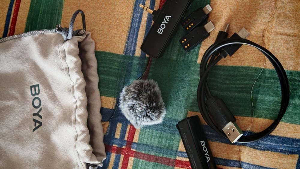 BOYA Boyalink Microfone 2 A1 - câmeras e smartphones