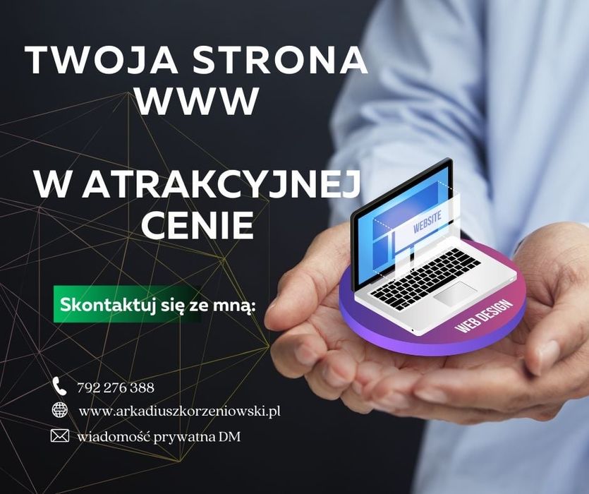 Strony www | Tworzenie  Stron Internetowych | Szybka realizacja