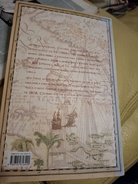 Livro a última viagem de colombo