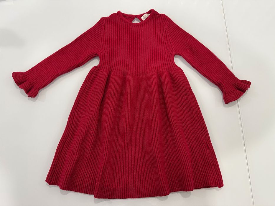 Vestido Vermelho Bordeaux Zippy 3/4 anos