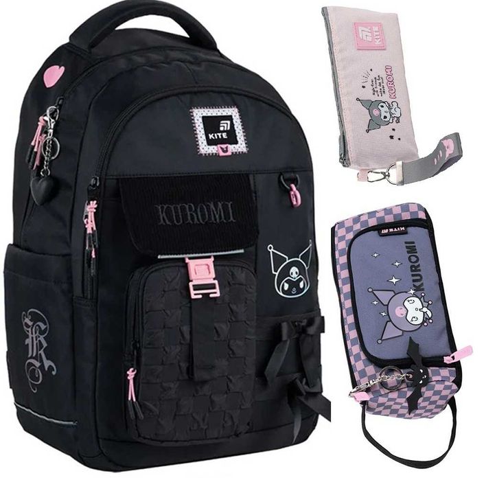 Рюкзак Kite Education teens 2597L Kuromi Aggretsuko