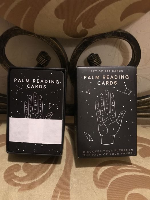 Гадальные карты на английском яз. для предсказания будущего по ладони