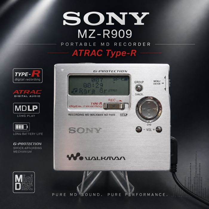 Минидисковый рекордер Sony MZ-R909