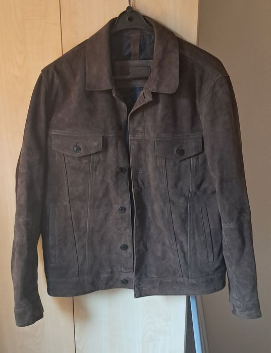 Kurtka zamszowa Massimo Dutti