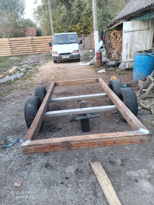 Продам прицеп двох осьний