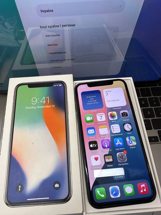 Продам телефон - айфон IPhone X 64 GB Black