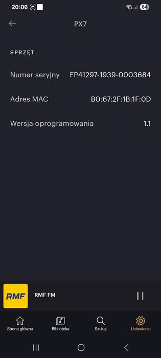 Słuchawki nauszne Browser &Wilkins PX7 AHO