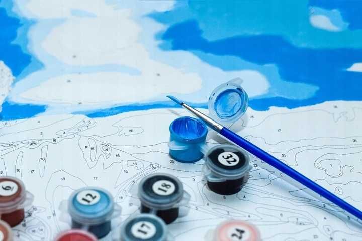 Malowanie po Numerach Obraz Paryż Paris Wieża Eiffla 40x50