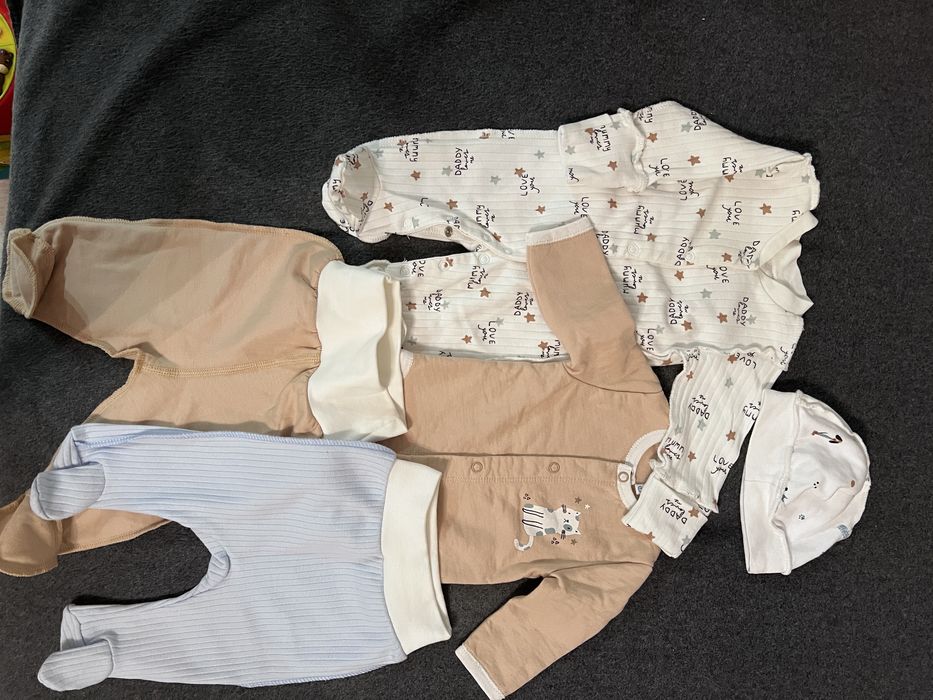 Одяг боді чоловічки бодіки сліпи зовнішні шви в пологовий