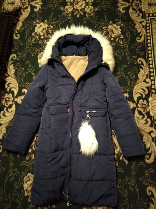 Зимове тепле пальто