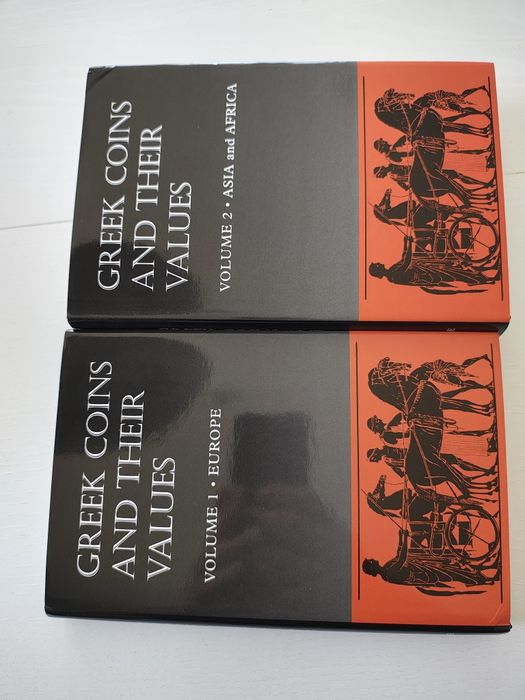 Zestaw 2 tomów – Greek Coins and Their Values – David R. Sear (Spink)