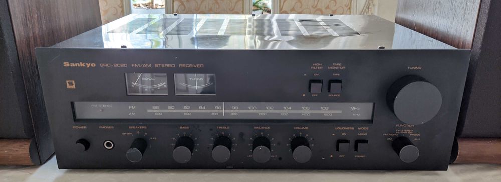 Винтажный комплект ресивер Sankyo SRC-2020 и колонки Elac EL 50