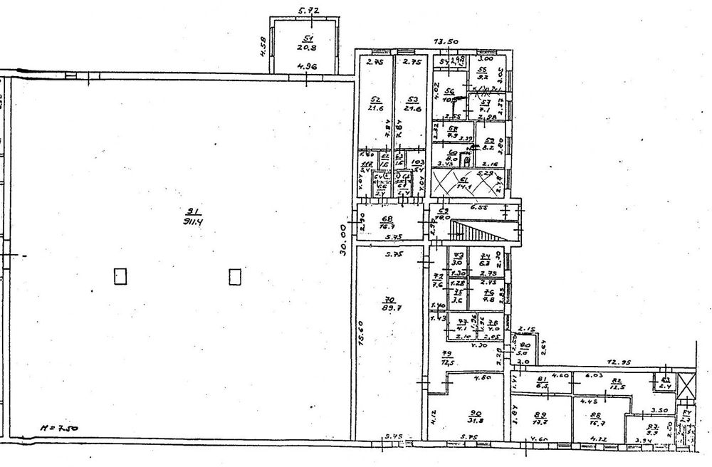 Оренда приміщення 935м2 перший поверх