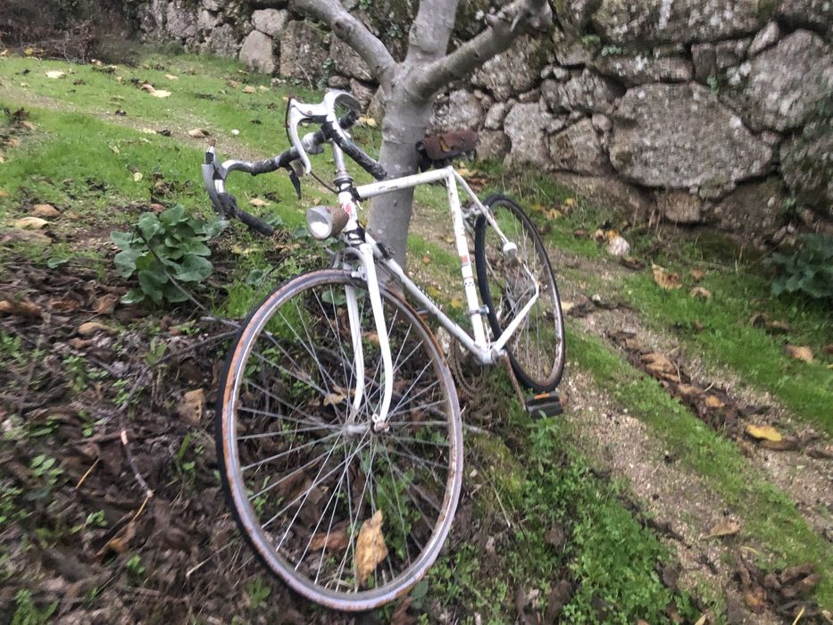Bicicletas de corrida que presicam de restauração