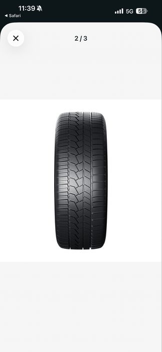 4 Pneus Inverno Continental WinterContact Ts860s Ssr 255/35/19 e 225/40/19 Como Novos