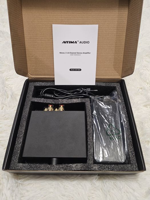 AIYIMA A07 Max 2-Kanałowym Wzmacniacz  HI-FI 300W X 2