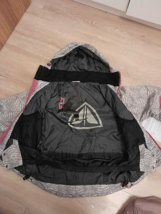 Kurtka narciarska dla dziewczynki 140 cm