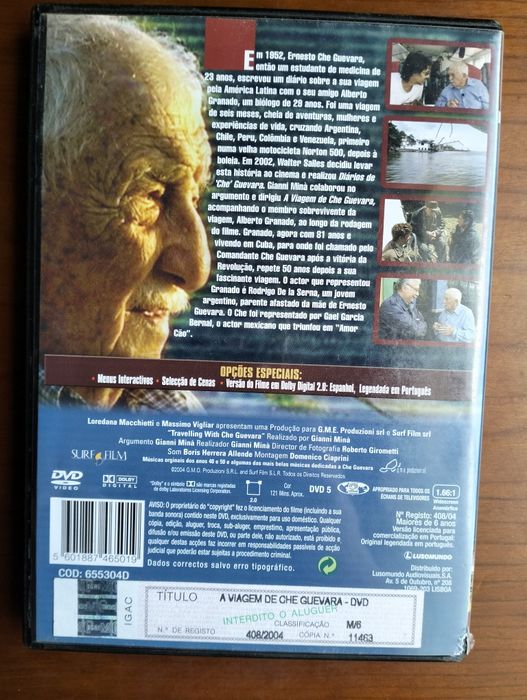 DVD A Viagem de Che Guevara
