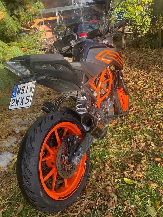 Ktm duke 125  2021r NISKI PRZEBIEG
