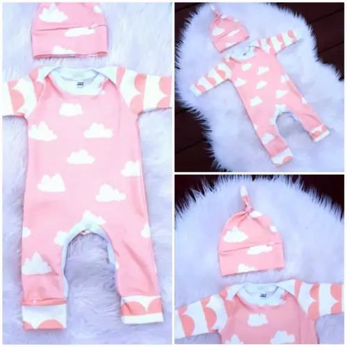 Conjunto algodão 3-6meses