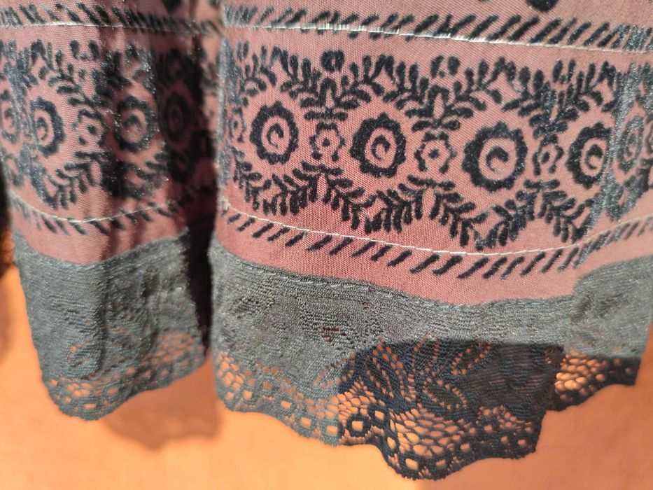 spódnica nowa  boho brązowa  rozm 40
