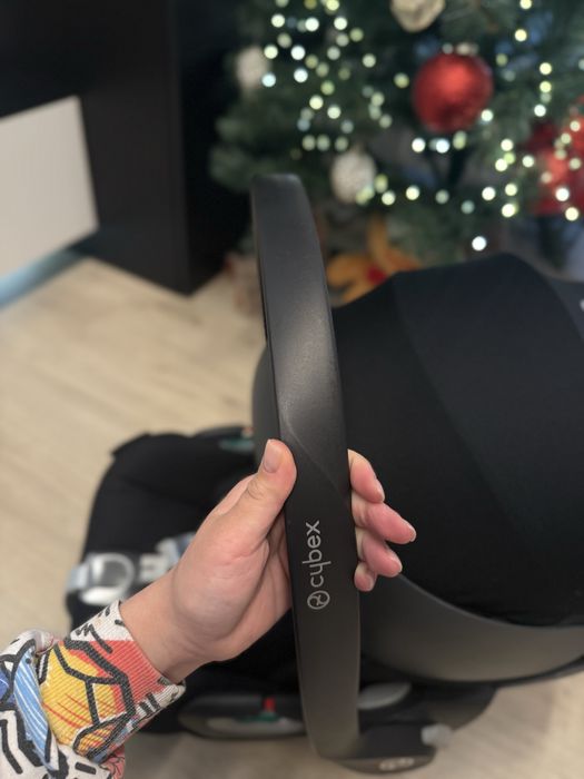 Автокрісло Cybex Cloud Z2 (T) i-Size deep Black до Priam Platinum