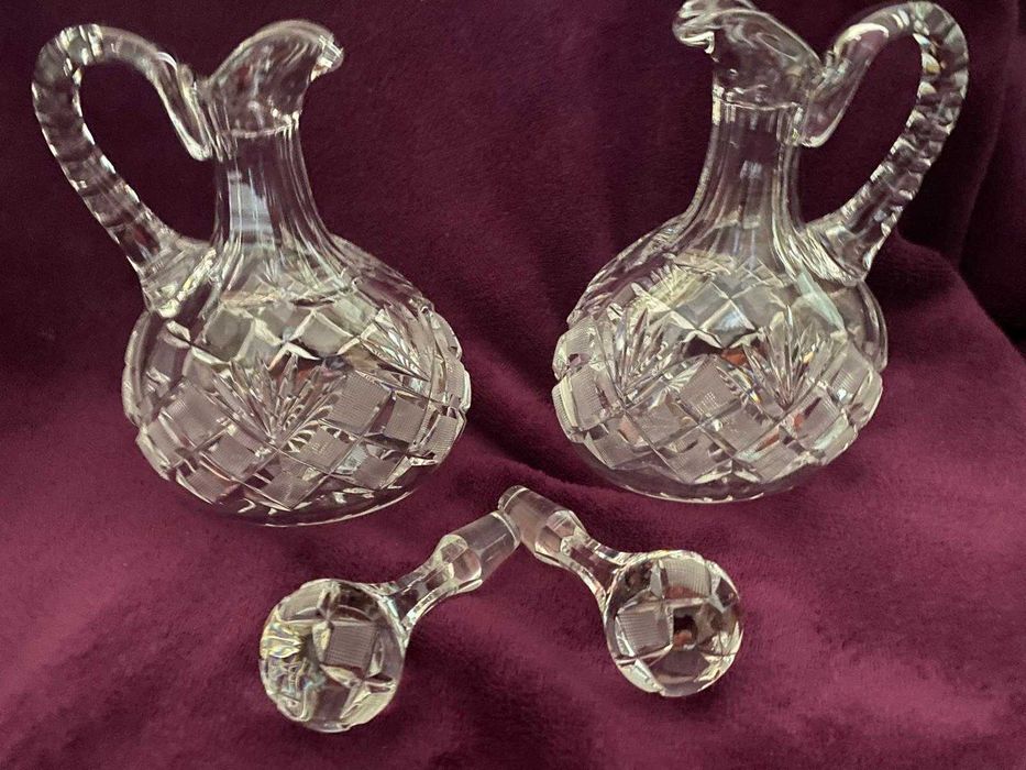 Galhetas de Cristal antigas