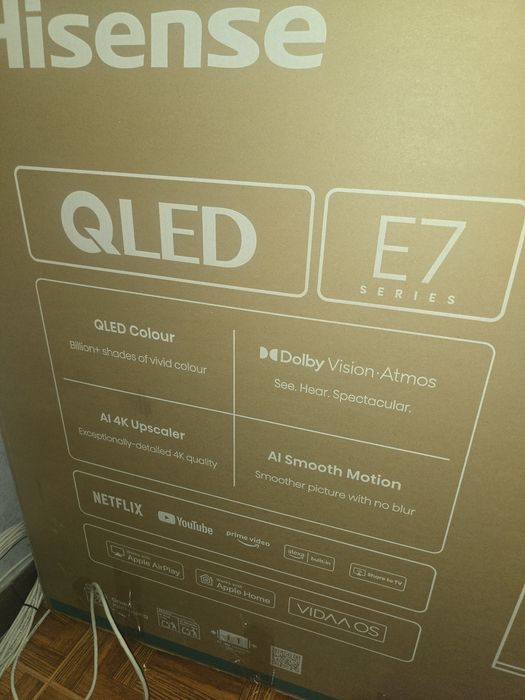 Tv hisense 65E7Q nova