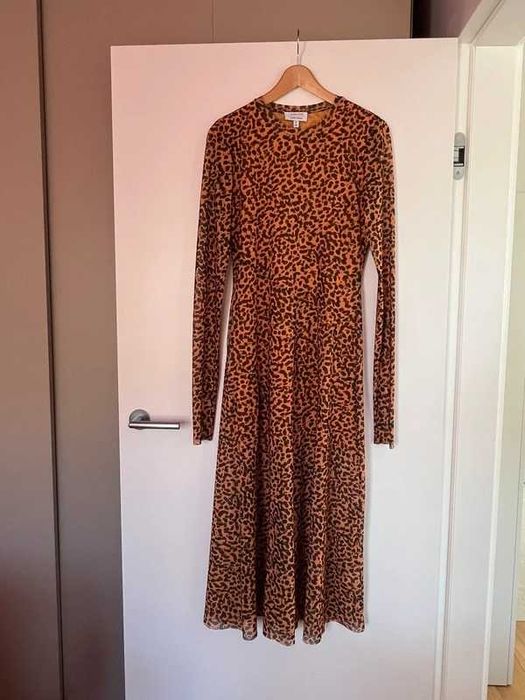 Sukienka w panterkę &Other Stories M 38