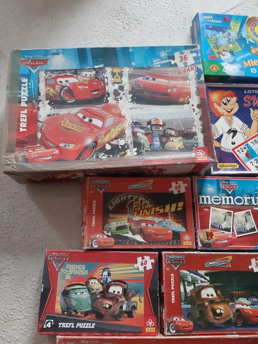 Puzlle zygzak,kubuś puchatek 3d  plus gry