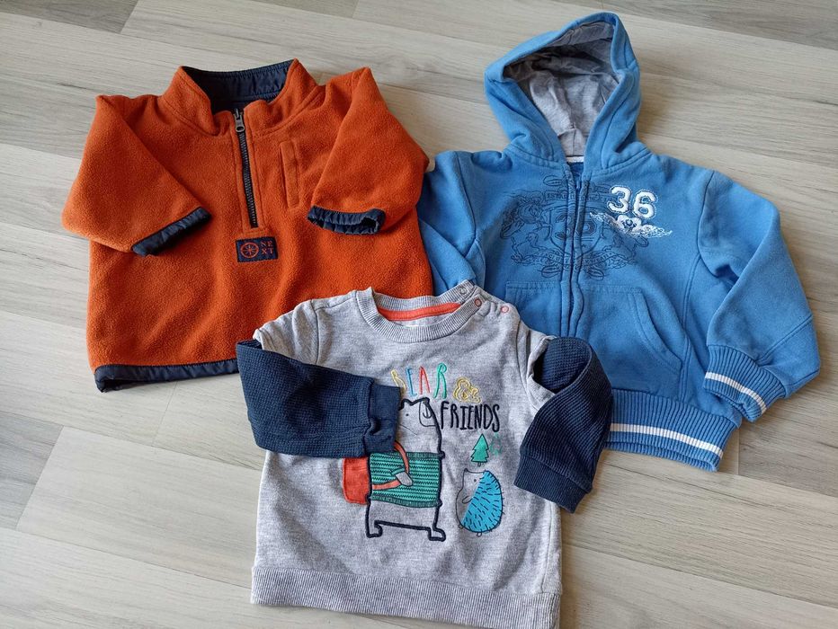 Mega paka dla chłopca 80 smyk, next, Reserved, H&M, bluezoo
