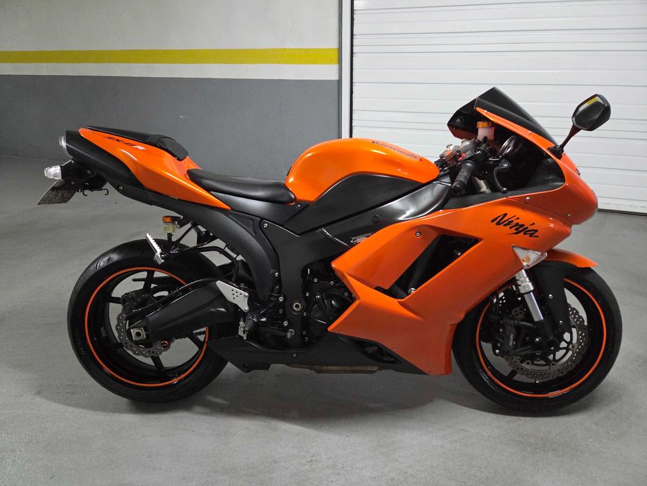 Kawasaki Ninja ZX6r, 2007 e 45000km