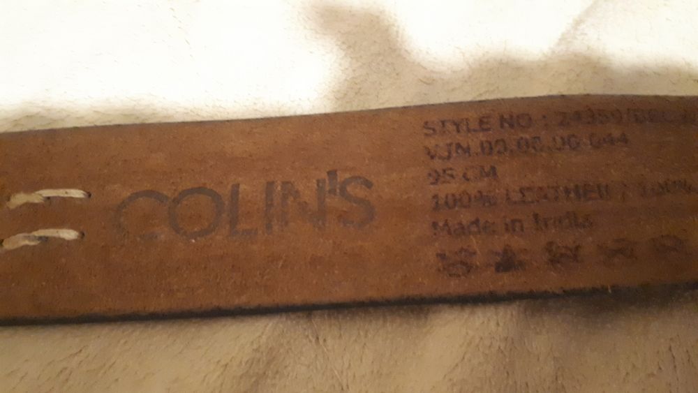 Ремень кожаный унисекс