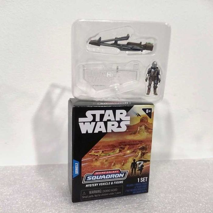 Star-Wars Micro Galaxy Mystery Vehicle & Figure Série 2 e 3