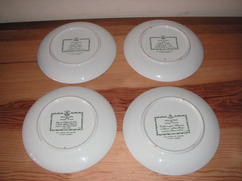 Prato de Natal da Vista Alegre Anos 1988 e 1998