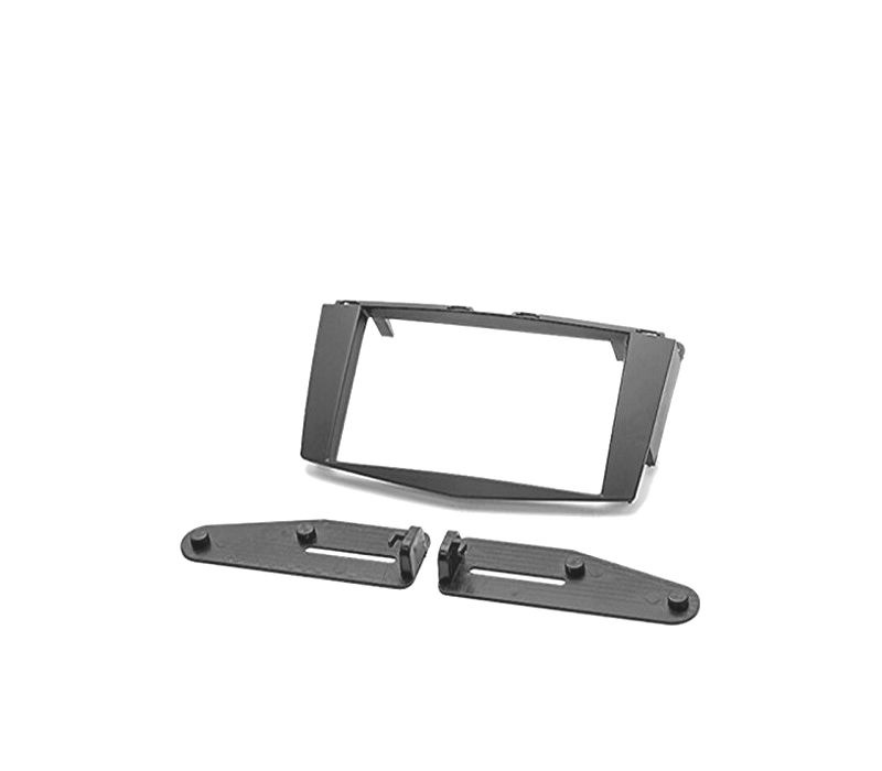MOLDURA ADAPTADOR PRETO PARA RADIO 2-DIN MERCEDES CLASE-C W204