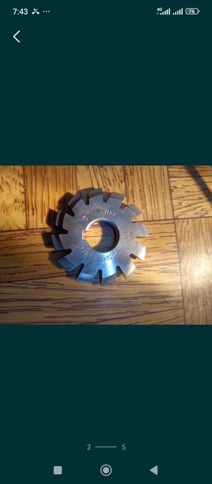 Антикварные модульные фрезы.