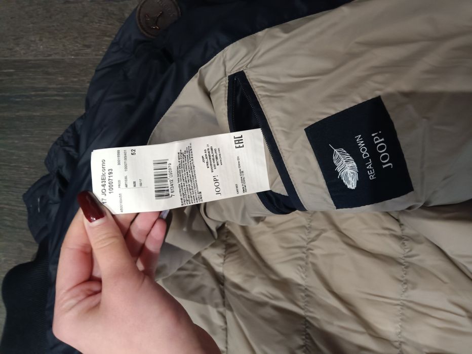 Пуховик чоловічий  Joop