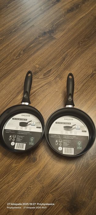 Patelnia ,rondelek z nieprzywierającą powłoką nowa 18cm,glebkoka